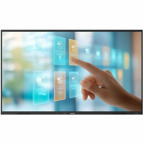 Philips 86BDL4252E00 Écran d'affichage dynamique Écran plat interactif 2 18 86 LED Wifi 400 cdm² 4K Ultra HD Écran tactile Intégré dans le processeur Android 14 - vue 3