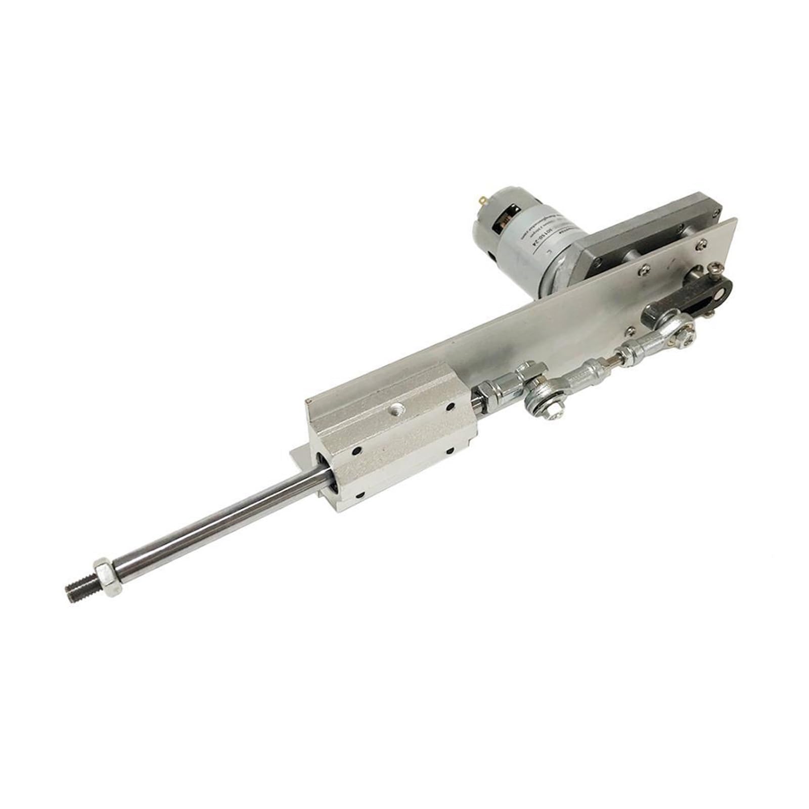Linearantrieb, Teleskop-Linearantrieb, mit Geschwindigkeitsregler, hohes Drehmoment, 40 kg, CM-Hub, 80 mm Display-Netzteil(24V80rpm)