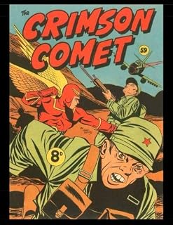 The Crimson Comet #59 (B&W): Golden Age War Comic - Australian & New Zealand Comics