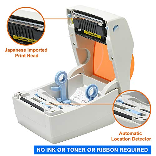 Comer Shipping Label Printer 4×6 -Commercial Direct Thermal Printer High Speed Barcode Label Maker Machine Compatible With Windows Mac Linux For Warehouse Ebay Amazon Usps Fedex Dhl #TOP3