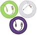 3PCS of HEAVY-DUTY Lightning to USB Sync Charger Data Cable Cord 6ft / 2m for iPhone 5s / 5c / 5, iPhone 6 / 6plus, ipad Air / Mini / iPod Touch 5 and Nano 7(green white purple)