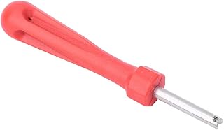 Shanrya Ferramenta de remoção de núcleo de válvula, removedor de núcleo de válvula de pneu de alta dureza, chave de núcleo de válvula de pneu 5 peças para carro elétrico para carro e bicicleta