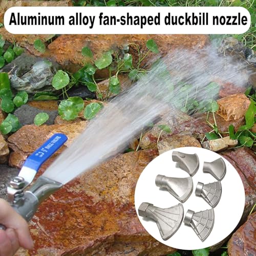 Cabezal aspersor universal de aluminio resistente con rosca interna de 1.5 pulgadas 5