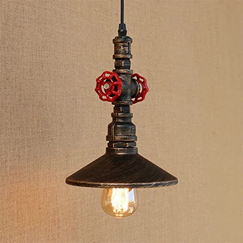Candelabro retro de tubería de agua para techos altos de bar y restaurante