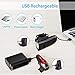 Antimi LED Fahrradlicht Set 2023,USB Wiederaufladbar Fahrradlichter Fahrradlampe Set, IPX...