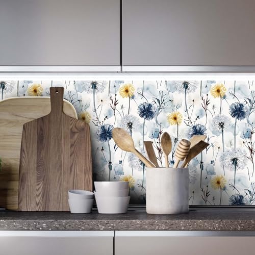 Evite manchas en cocina con papel de contacto estético lavable de 45x300 cm 6