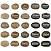 BigOtters Engraved Inspirational Stones,25 Different Words Encouragement Stones Amulets Gift Stones for Friends and Family