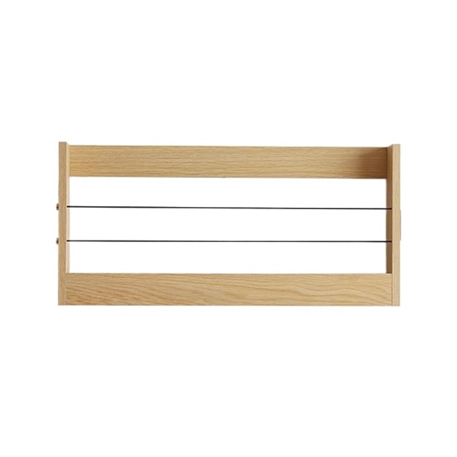 Lizhuzhuzs28 Bookcase Shelf Solid Wood Shelf, Wall, Hanging Magazine, Storage, Newspaper Display Bookshelf Display(64cm)