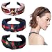 Knot Headband, Mifine Wide Striped Headbands for Women Hair Hoops with Bee Animal Women’s Hair Accessories Bow Cross Cloth Wrapped Head Wrap for Girl