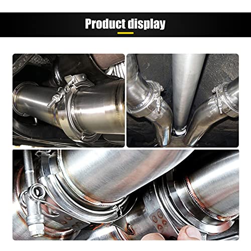 Yonput YNWHKK902SI-0215 1 Pc 2.5 Inch Stainless Steel Exhaust Clamp thumb #4