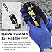 FIRSTINFO H5177 Ultra Precision Certified Torque Limiting Screwdriver 5-60 cNm (0.05-0.6 Nm), 1/4 Inch Universal Hex Quick Release Bit Holder