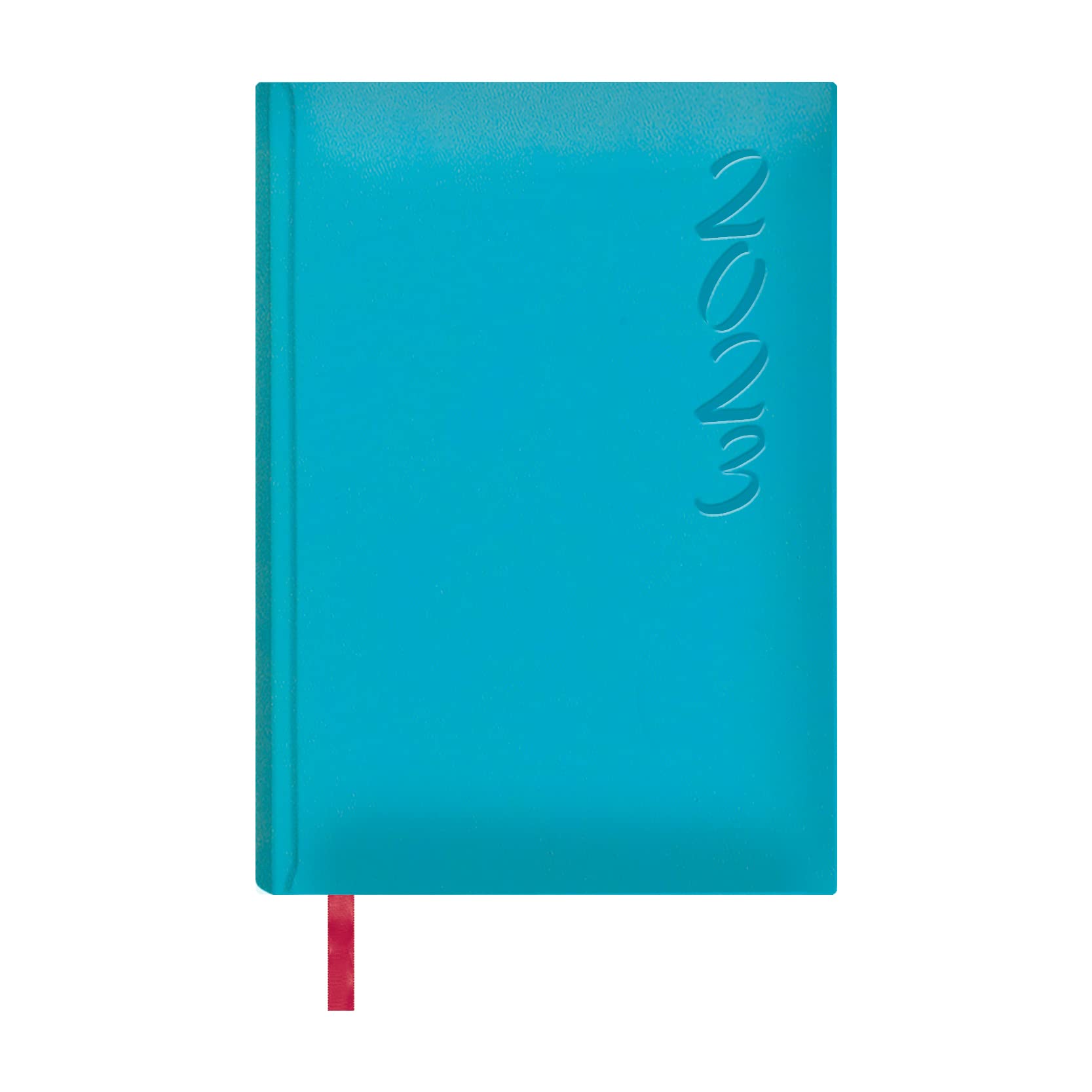 dohe 12003 - Agenda 2018 Day Page with Design Brasilia, 15 x 21 cm, Turquoise, blue turquoise