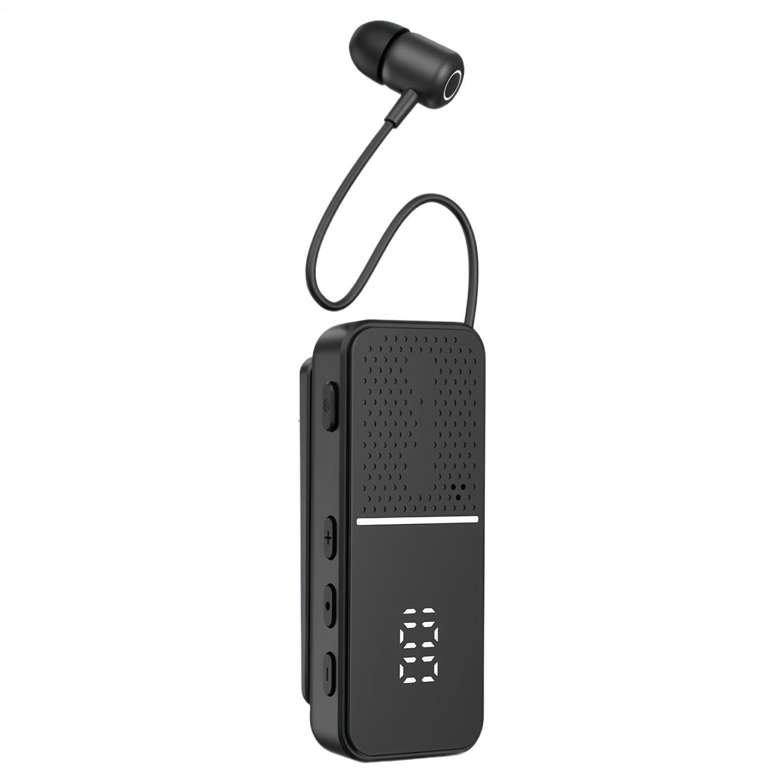 Audífonos deportivos de clip ideales para correr y entrenamiento con pantalla digital útil 8