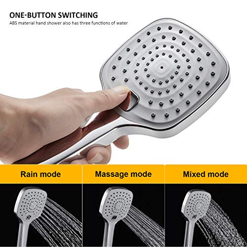 WOOHSE Sistema doccia regolabile in altezza senza