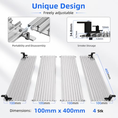 Image of Longer Honeycomb Laser Bed, 100x400 mm Working Table - (4 Pack)