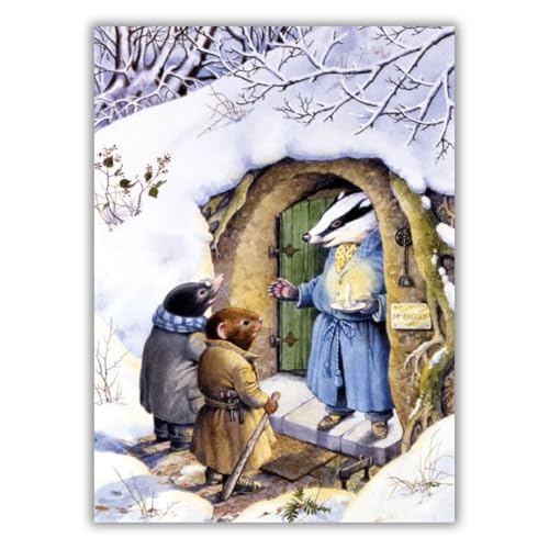 Macmillan Cancer Support Christmas Cards - Pack of 8 - Badgers House