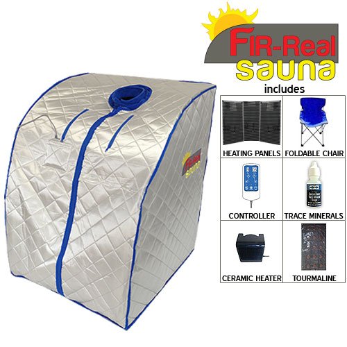 Portable Infrared Sauna, Vita Activate 3rd Generation Dry Sauna Easy to Use and Compact