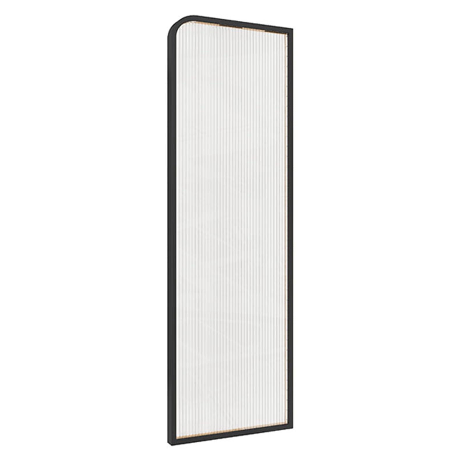 Divisor de pared para urinario contra salpicaduras y falta de privacidad