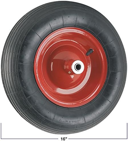 Titan 16 Replacement Wheel With Metal Hub Red Black Amazon Com
