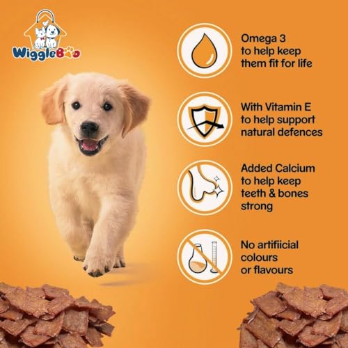 Image of Chicken & Papaya Dog Treat | Protein Rich | Fiber Rich | Crunchy Healthy Snacks | Training Treat | 45gm
