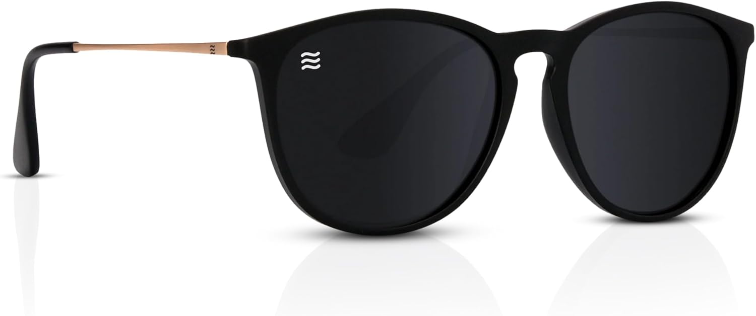NEVEN Zoe Women’s Polarized Sunglasses - Small, Coastal-Inspired Round Sunglasses - Shades for Beach Getaways & Summer Fun.