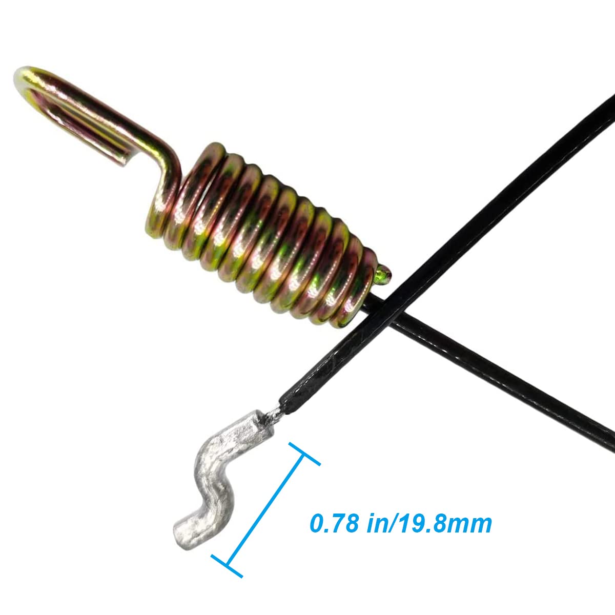ZAMDOE 746-04230 Cable de transmisión de Embrague para MTD para Cub Cadet para Yard Man Snowblower Snow Thrower 746-04230 746-04230A 946-04230 946-04230A Cable de barrena