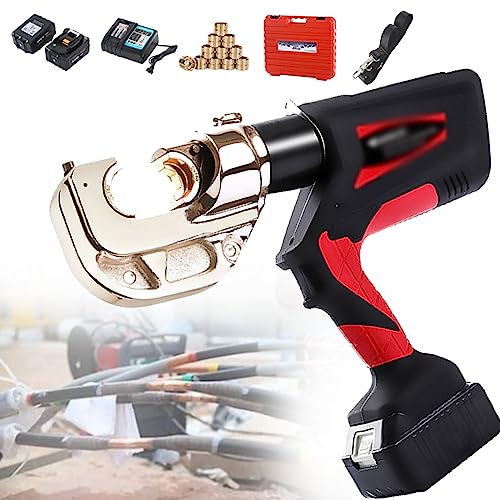 AllRight Batteriekabelschuh Crimpzange, Crimpzange Kabelschuhe, Stahl