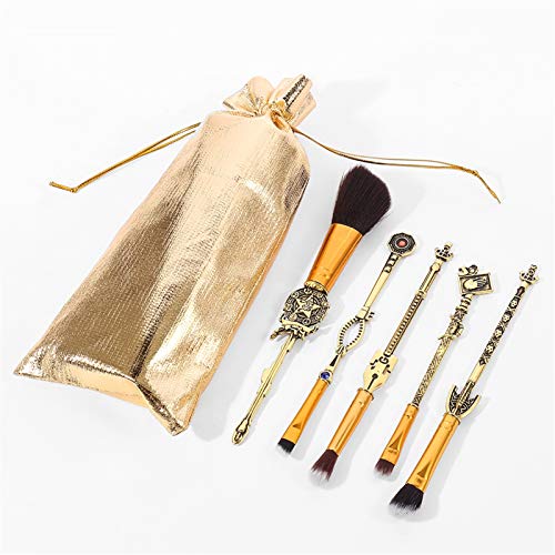 Pinceaux de maquillage JoJo's Bizarre Adventure pour femme - Set de 5 pièces
