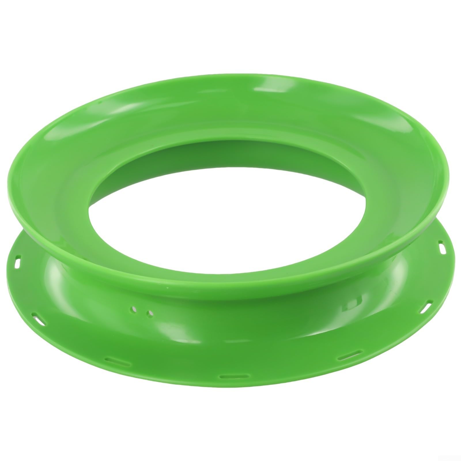 Fishing Line Plate Wire Winding Rings Throw Line Hand Reel Fishing Line Spoon Vintage Kite Line Winder Lightweight PP Material No Moving Parts,Random Color(24cm)