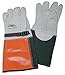 Elec. Glove Protector, 10, Wht/Org/Grn, PR