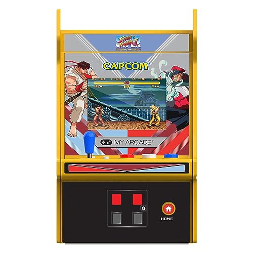 My Arcade Super Street Fighter II Micro Player Pro: 2 Games in 1, 6.75" Mini Arcade Machine, Fully playable Video Game Collectible - Image 4