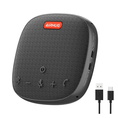 AIRHUG スピーカーフォン スピーカーマイク 会議用 Bluetooth対応 USB-C接続...