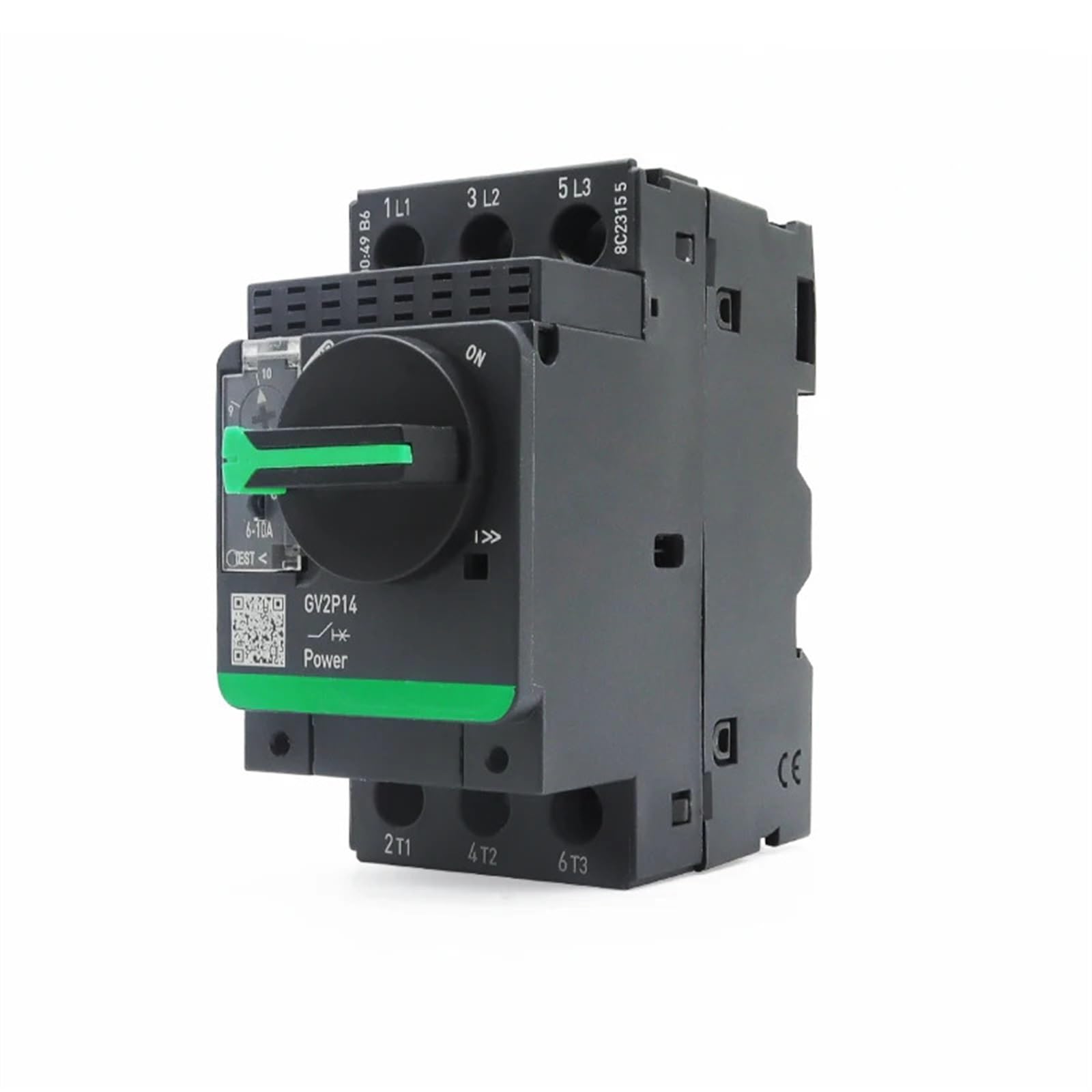 Controles de perilla del disyuntor del Motor interruptor de protección contra cortocircuitos de aislamiento del Motor GV2-P 0,1-32A 1 Uds(GV2P32 24-32A)