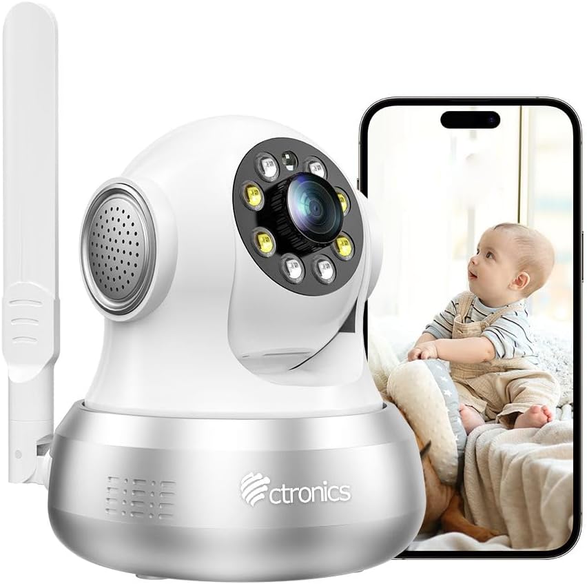 Ctronics 防犯カメラ WiFi不要 室内見守りカメラ 4G LTE Ctronics 防犯