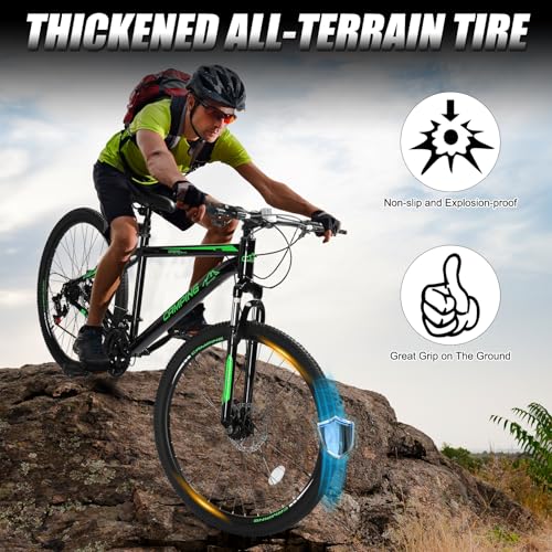 image for Ktaxon Mountain Bike 27.5 Inch Men & Women Mountain Bike 21-Speed Adul