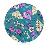 Avec une impression colorée sur cette planche à découper, elle est non seulement adaptée pour une utilisation dans la cuisine, mais aussi comme planche de service ou décoration.