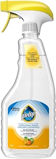 Pledge Multisurface Cleaner Spray, pH Balanced to Gently Clean All Surfaces, Fresh Citrus Scent, 750mL