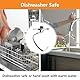 Edelstahl Teighaken für Kitchen Aid 4,5-5 Quart Tilt Head Standmixer, kompatibel mit Kitchen Aid Zubehör und Aufsätzen
