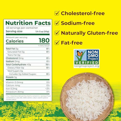 Image of Golden Star Thai Hom Mali Jasmine Rice - 5 lb Bag