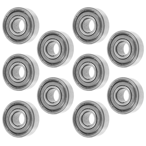 ROMISBABA �蓮�Ԉ֎q�p�t�����g�z�C�[���x�A�����O 8�p�b�N �É��X�`�[���{�[���x�A�����O �h�o�V�[���t�� 6�`8�C���`�L���X�^�[�Ή� �p��