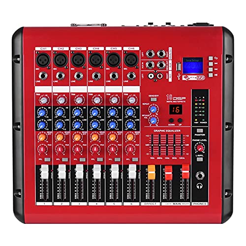 �~�L�V���O�R���\�[�� 4/6�`�����l���f�W�^���I�[�f�B�I�~�L�T�[�d��������@�\/ 48V Phantom Power/USB�C���^�t�F�[�X(6 Channel)