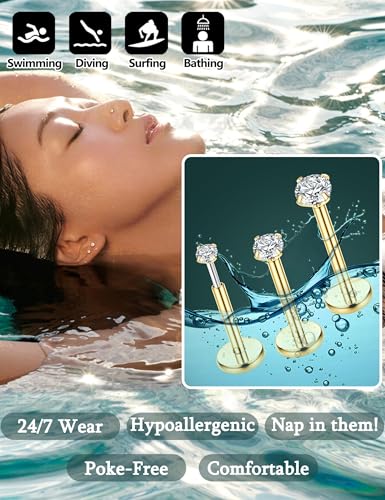 Anneaux de nez plats anti-irritation pour dormir confortablement