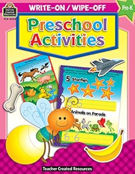 Paperback Write-On/Wipe-Off: Preschool Activities from Teacher Created Resources Book