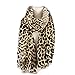 Leopard Print Scarf for Women Oversized Animal Cheetah Wrap Shawl Cotton Blanket Scarves 75 by 40 Inches by AIWANK