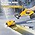 RexLeLXB Cordless Snow Blower Compatible with Dewalt 20V Max Battery, 500W Electric Snow Shovel with Brushless Motor, 20ft Throwing Distance, Adjustable Front Handle, 12.8"wide, 9.66?depth, 300lbs/min
