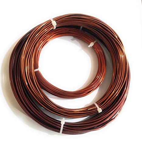 Glopro 30Mtr /100ft Bonsai Aluminium Wire Anodized Pack of 3 (1mm...