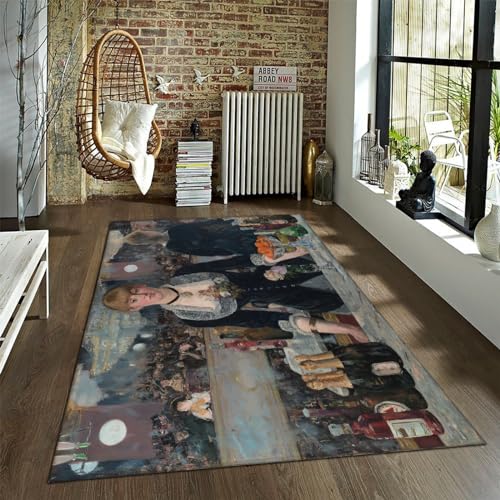 Tapis Edouard Manet doux et lavable 120x210cm pour salle de jeux