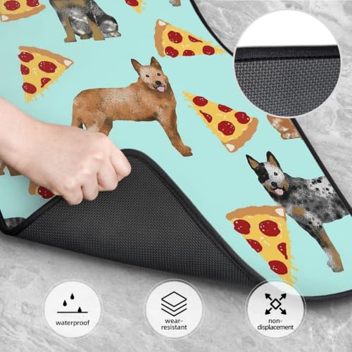 Alfombrillas de coche antideslizantes para viajar con tu Blue Heeler 4