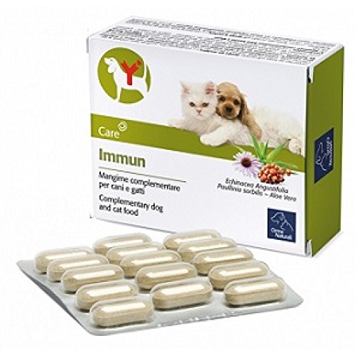 CAMON | Immun, Alimento Complementare per Cani e Gatti, 60 Compresse da 1000mg, Sostegno Difese Immunitarie