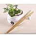 Desconocido 5pcs Pinzas Recta de Madera Bambú Antiestática Herramientas para Micro Paisaje...